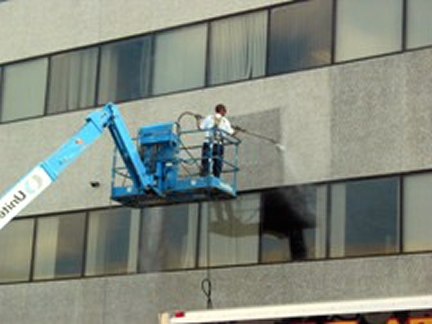 Commercial Pressure Washing Building The Woodlands